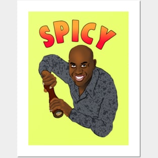 Spicy Ainsley Harriott Meme Posters and Art